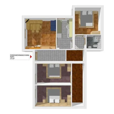 Haus Nina Διαμέρισμα Gerlosberg